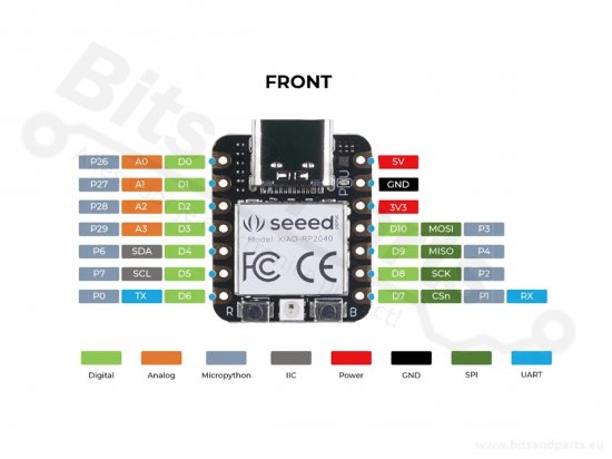 Seeed XIAO Microcontroller RP2040